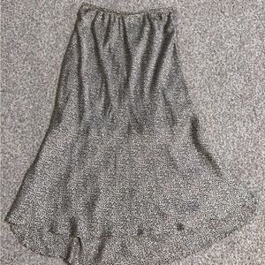 Sienna Sky Black and White A-Line Skirt